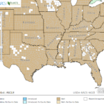 Milkweed Locations in Southeast US
